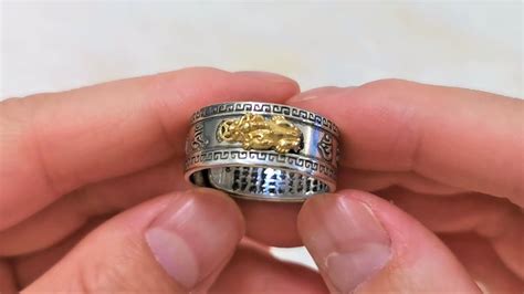 how to wear pixiu ring.